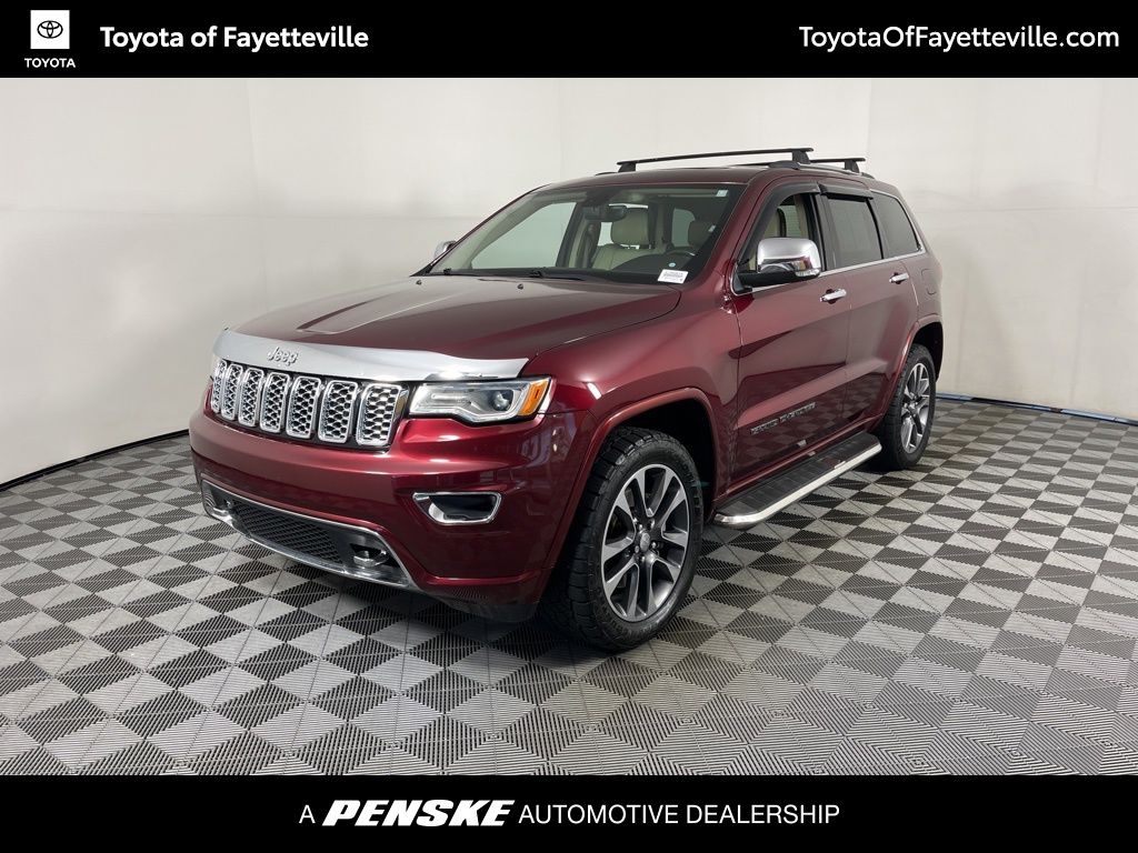 Velvet Red Pearlcoat 2017 Jeep Grand Cherokee Overland 4WD SUV / Crossover Four-Wheel Drive 8-Speed Automatic