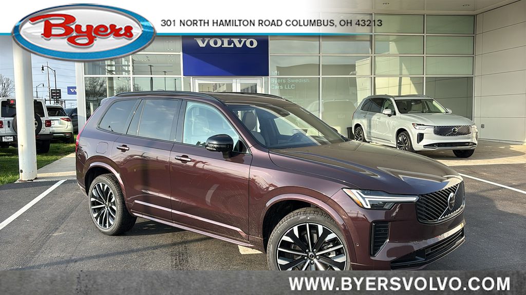 Mulberry Red Metallic 2026 Volvo XC90 B6 Ultra Dark 7-Passenger AWD SUV / Crossover All-Wheel Drive Automatic