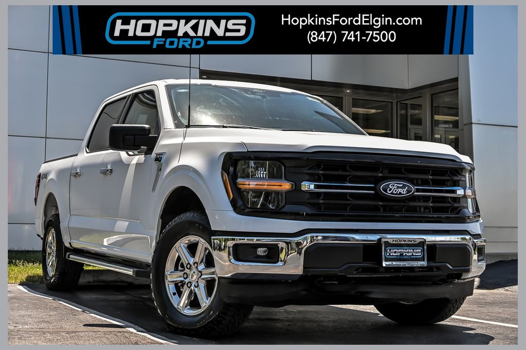 Oxford White 2025 Ford F-150 Pickup Truck Four-Wheel Drive Automatic