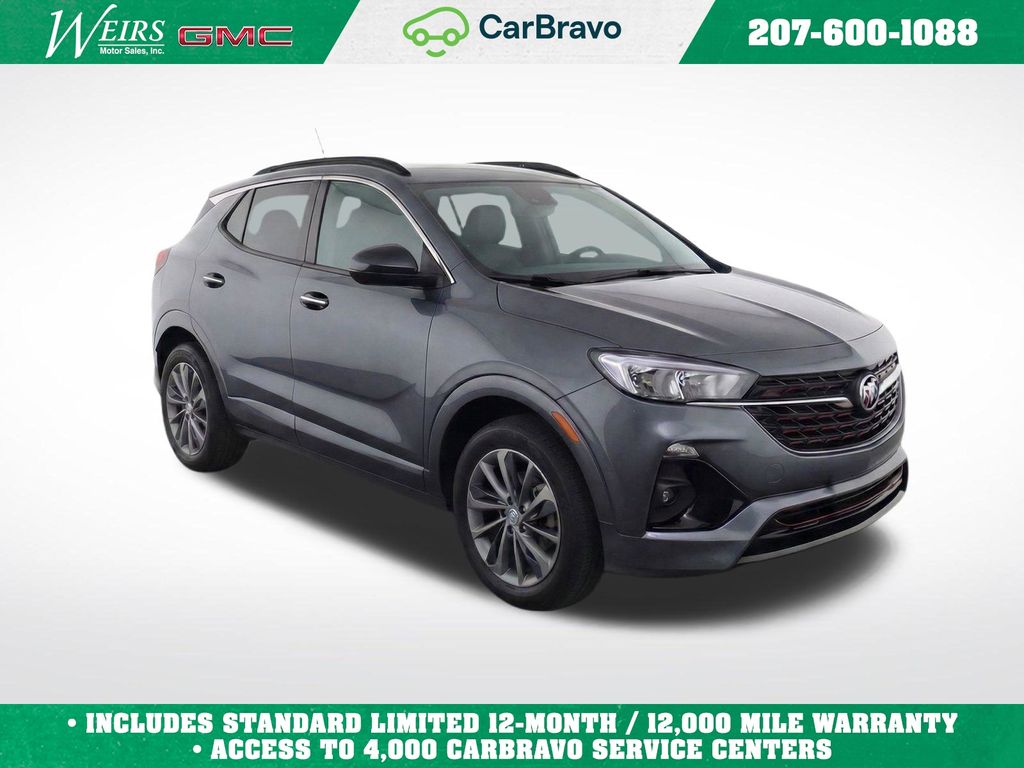 Gray (Satin Steel Metallic) 2020 Buick Encore GX Select AWD SUV / Crossover All-Wheel Drive 9-Speed Automatic