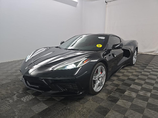 Black 2023 Chevrolet Corvette Coupe Rear-Wheel Drive 8-Speed Dual Clutch