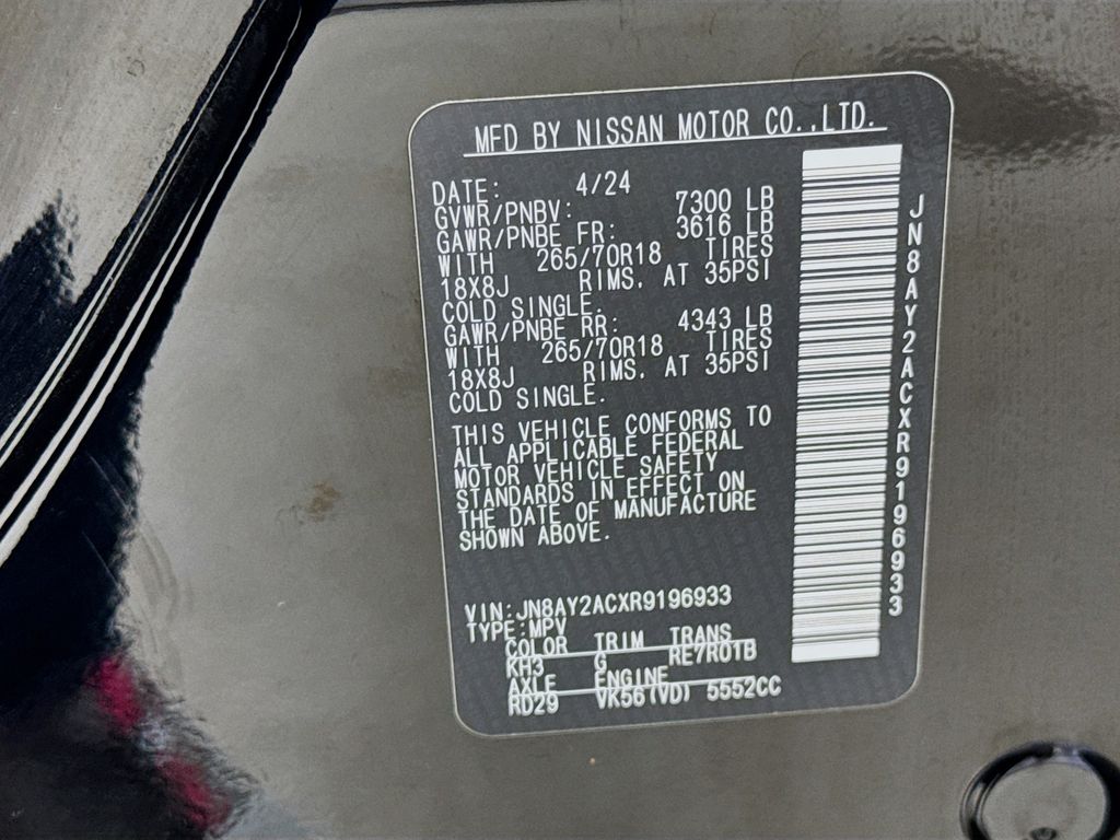 Used Car 2024 Nissan Armada  Sv For Sale Under $35,000 In Austin, Texas