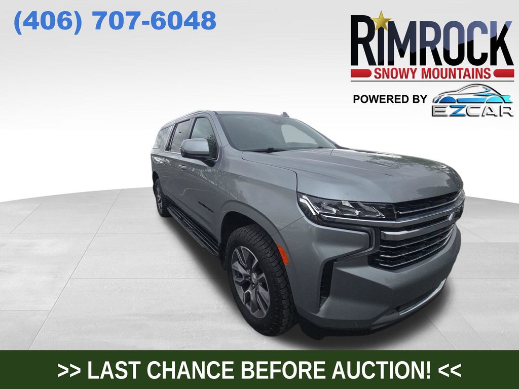 Silver 2024 Chevrolet Suburban SUV / Crossover Four-Wheel Drive Automatic