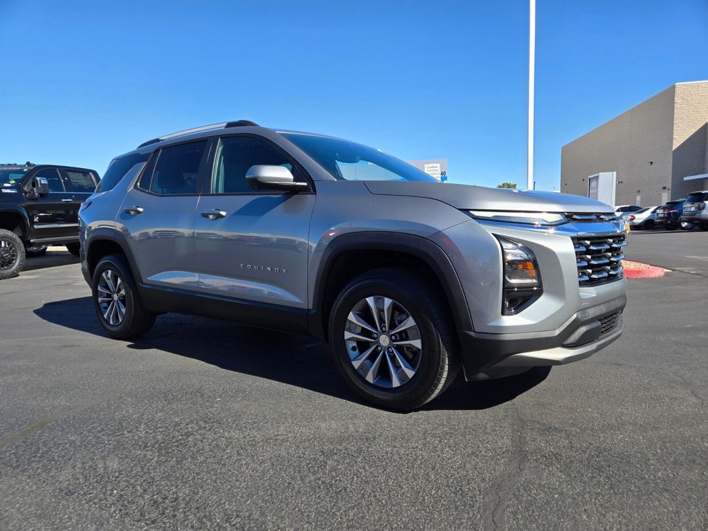 Sterling Gray Metallic 2025 Chevrolet Equinox SUV / Crossover Front-Wheel Drive Continuously Variable Transmission