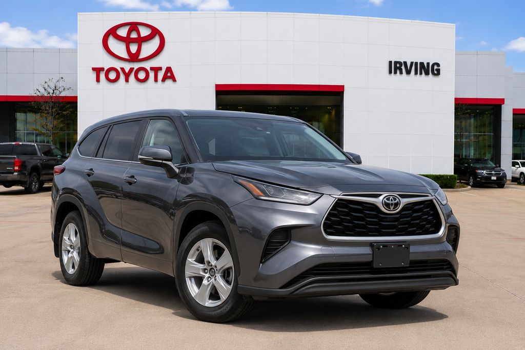 Magnetic Gray Metallic 2024 Toyota Highlander SUV / Crossover Front-Wheel Drive 8-Speed Automatic