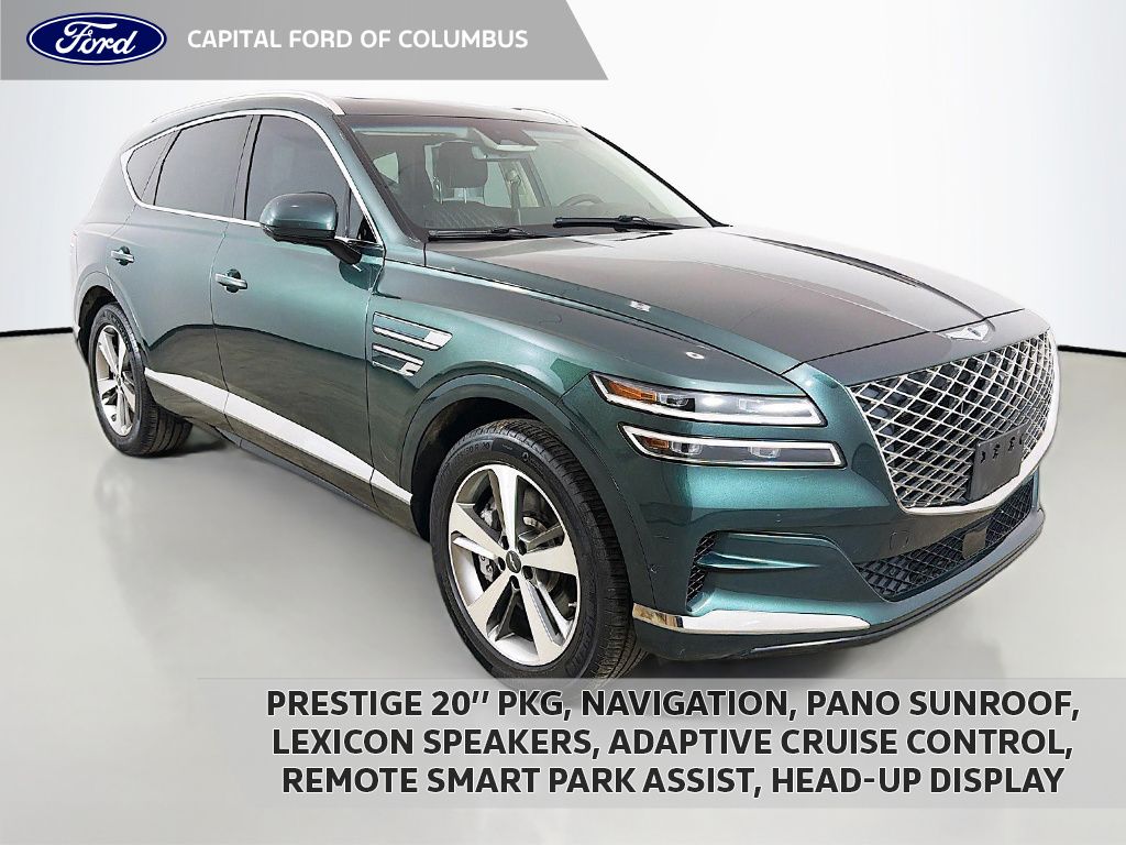 Cardiff Green 2023 Genesis GV80 3.5T AWD SUV / Crossover All-Wheel Drive 8-Speed Automatic