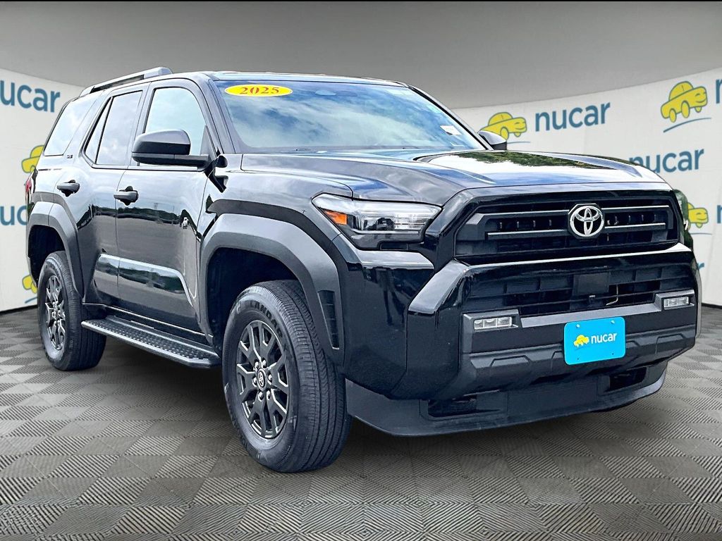 Black 2025 Toyota 4Runner SUV / Crossover Four-Wheel Drive 8-Speed Automatic