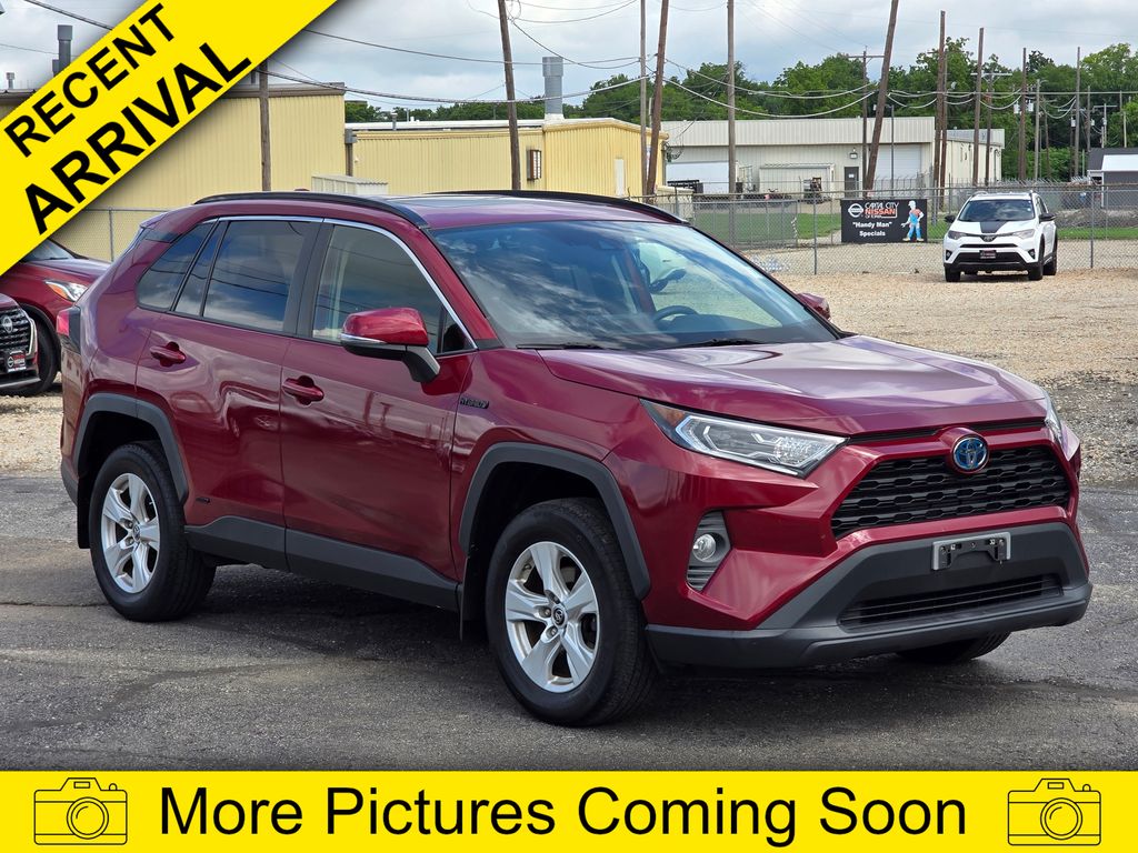 Red (Ruby Flare Pearl) 2019 Toyota RAV4 Hybrid SUV / Crossover All-Wheel Drive Continuously Variable Transmission