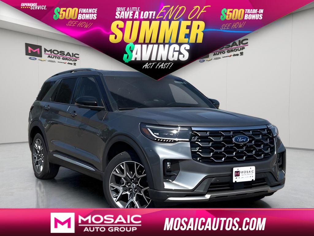 New 2025 Ford Explorer Platinum SUVs