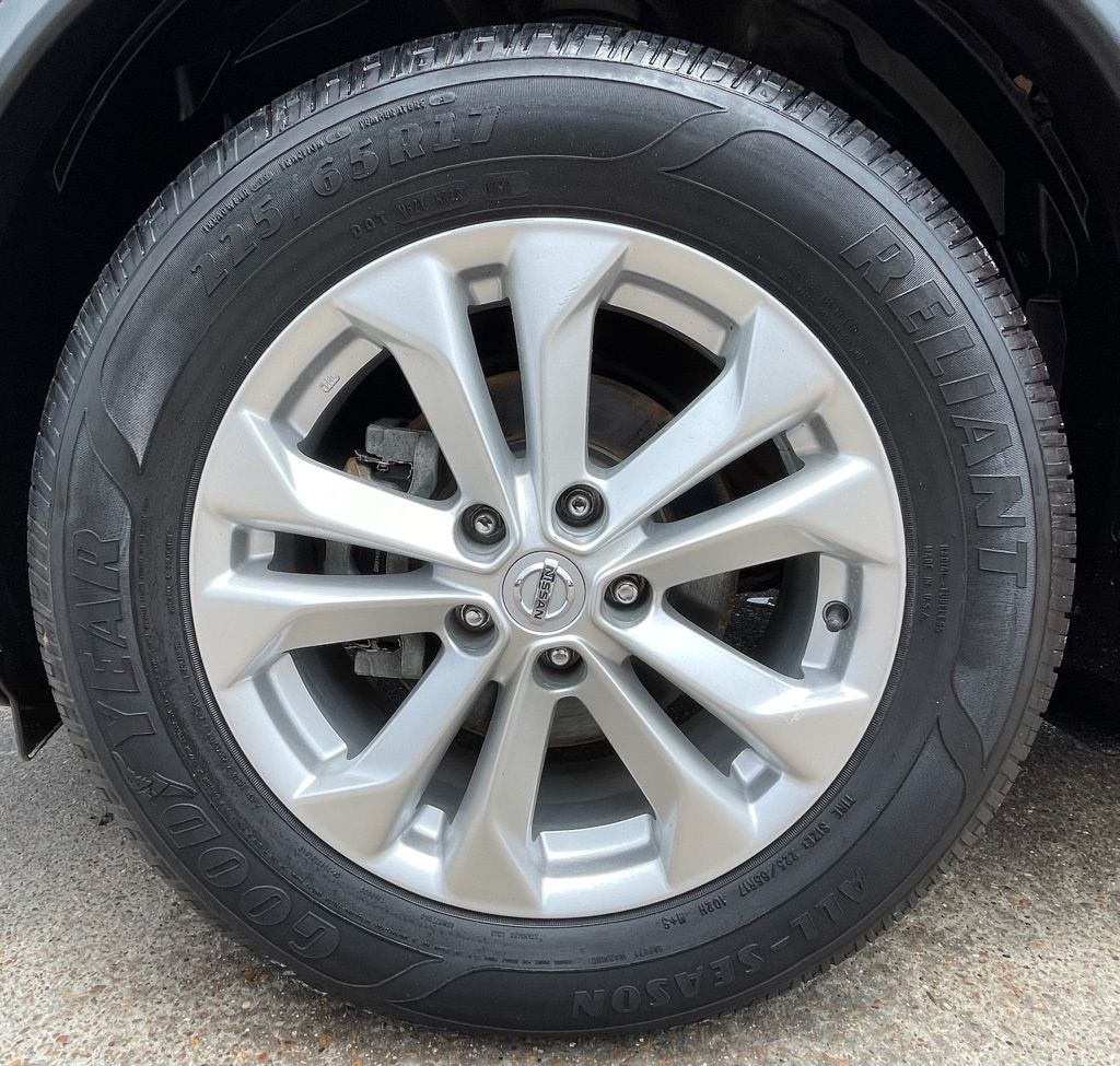 2016 Nissan Rogue SV Red at DeMontrond Gulf Freeway