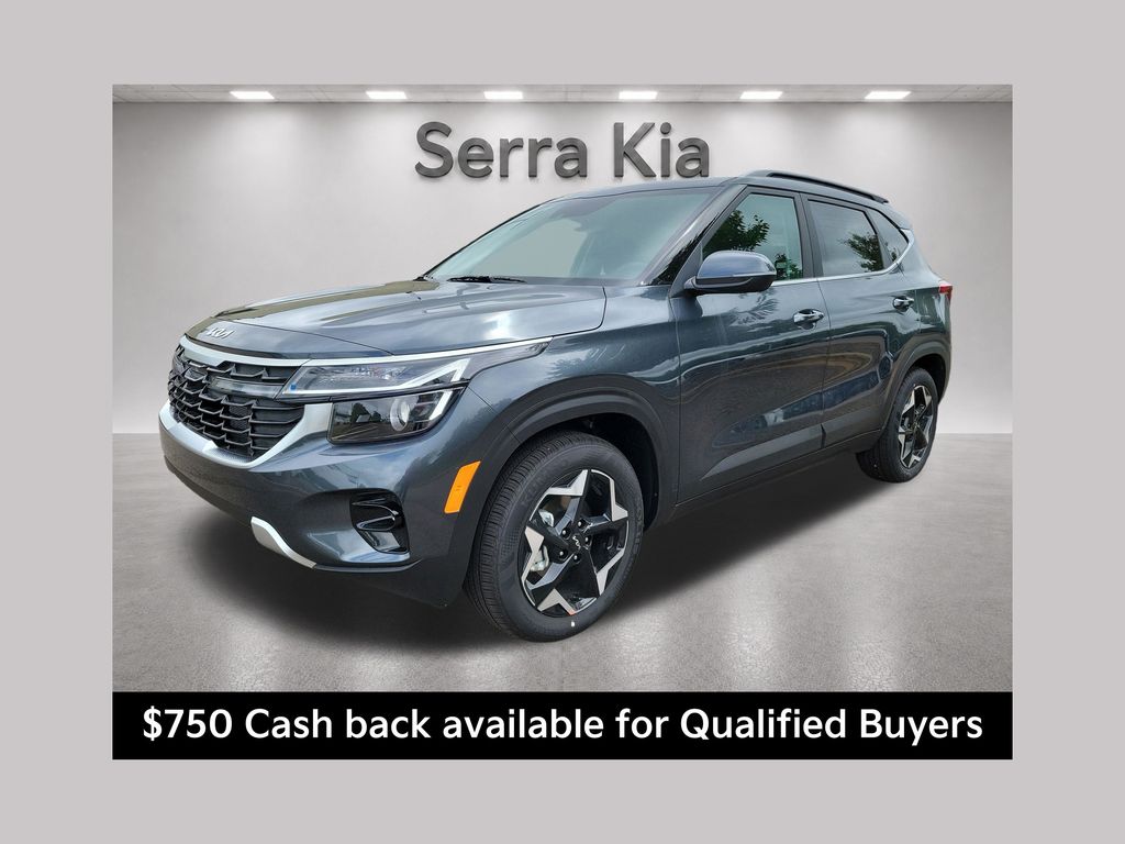 Gravity Gray 2026 Kia Seltos SUV / Crossover Front-Wheel Drive Continuously Variable Transmission