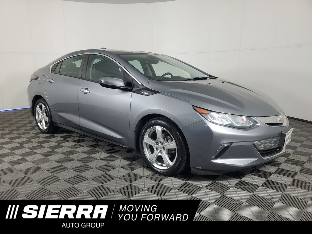 Gray (Steel Metallic) 2018 Chevrolet Volt Hatchback Front-Wheel Drive 1-Speed Automatic
