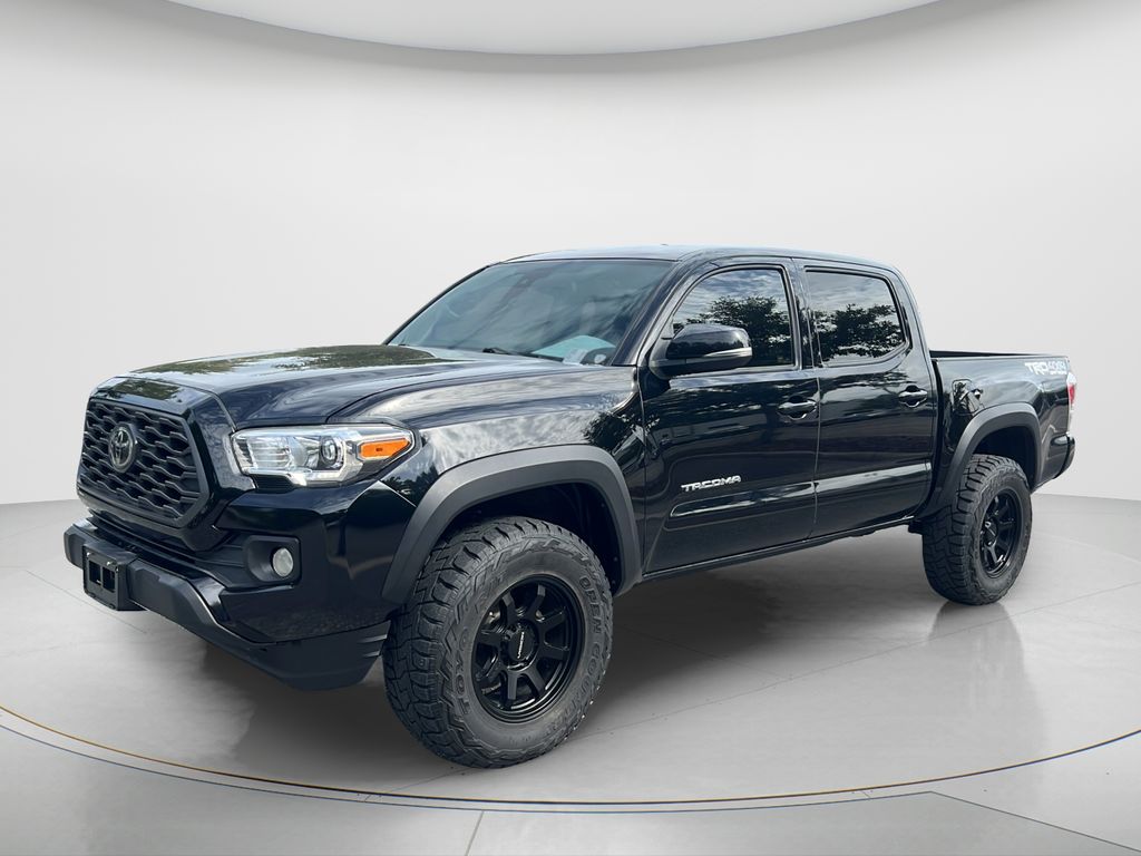Midnight Black Metallic 2020 Toyota Tacoma Pickup Truck Four-Wheel Drive 6-Speed Automatic