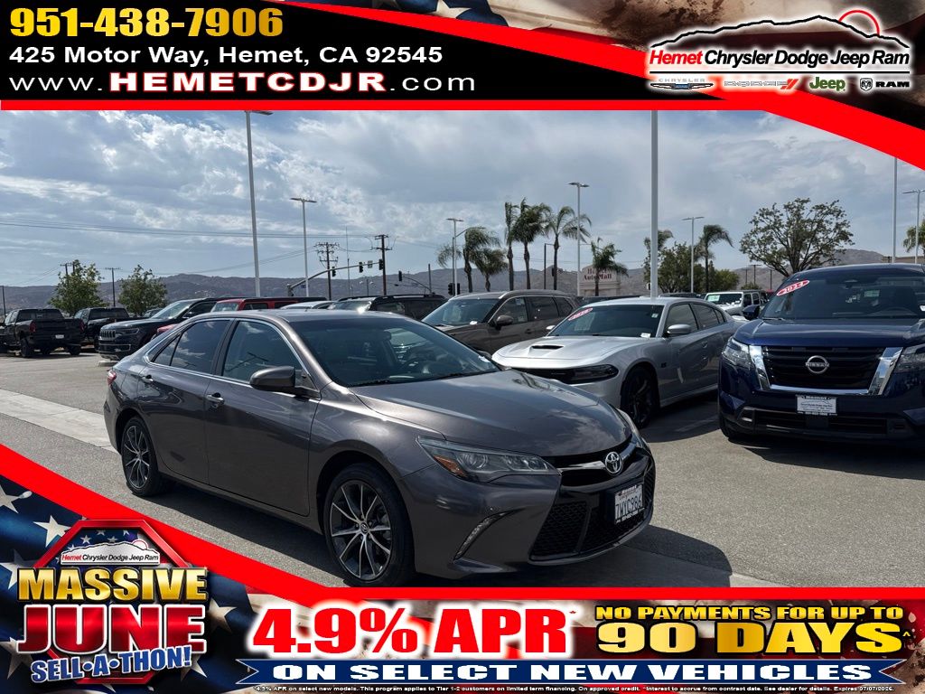 Predawn Gray Mica 2017 Toyota Camry Sedan Front-Wheel Drive 6-Speed Automatic