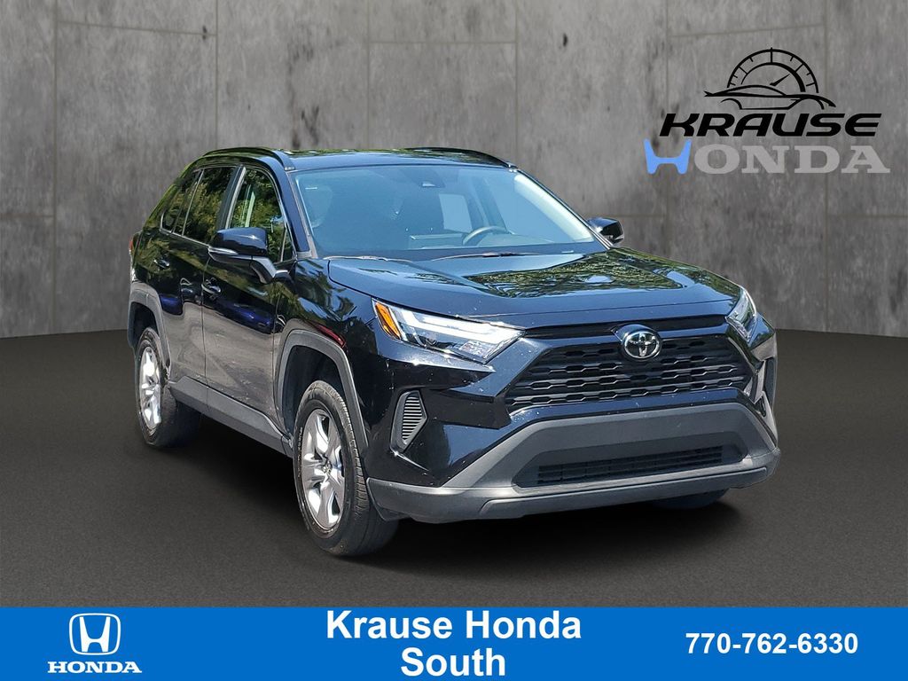 Midnight Black Metallic 2025 Toyota RAV4 SUV / Crossover Front-Wheel Drive 8-Speed Automatic