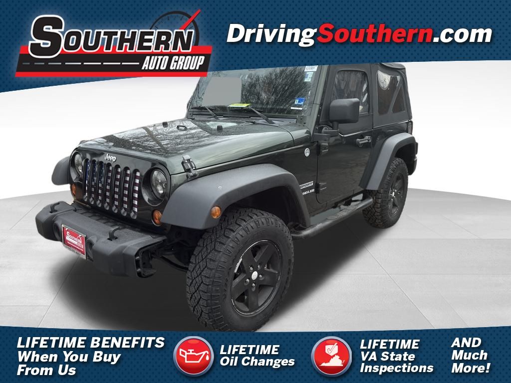 Natural Green Pearlcoat 2011 Jeep Wrangler Sport 4WD SUV / Crossover Four-Wheel Drive 6-Speed Manual
