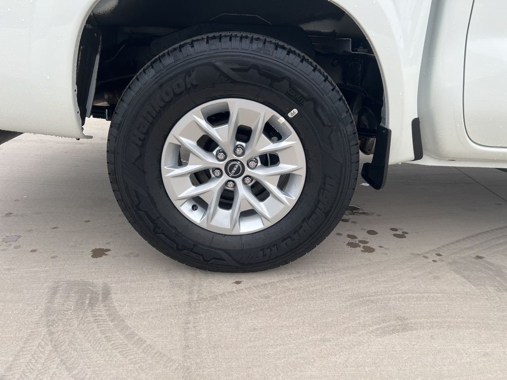 2025 Glacier White Nissan Frontier S RWD Truck