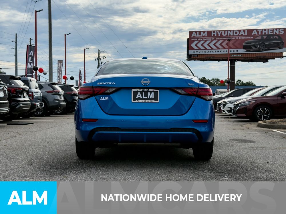 Used 2024 Blue Nissan SV image 4