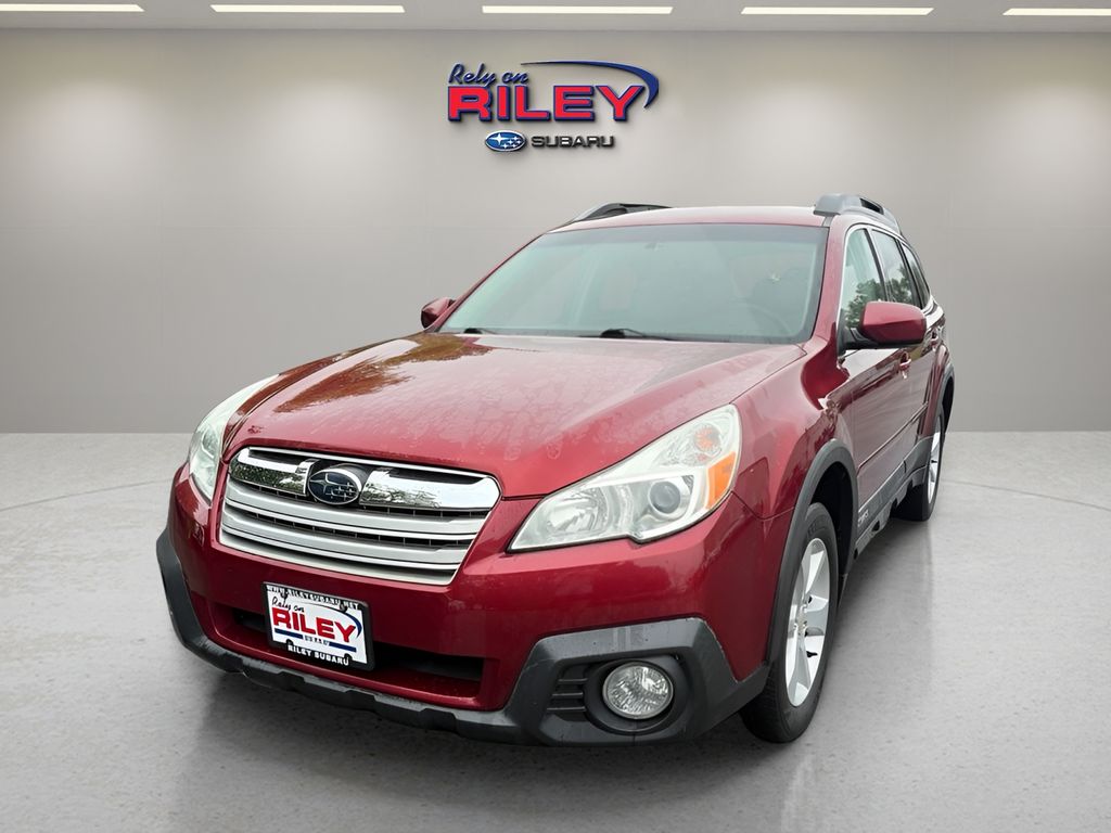 Venetian Red Pearl 2014 Subaru Outback Wagon All-Wheel Drive Continuously Variable Transmission