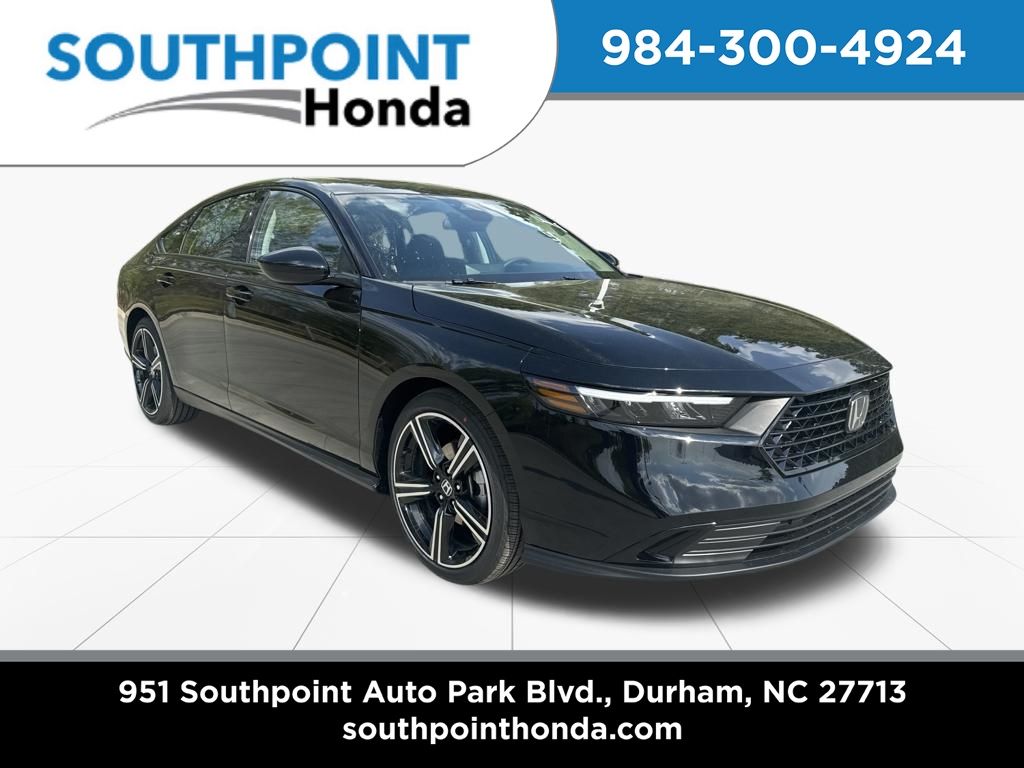 Crystal Black Pearl 2026 Honda Accord SE FWD Sedan Front-Wheel Drive Continuously Variable Transmission