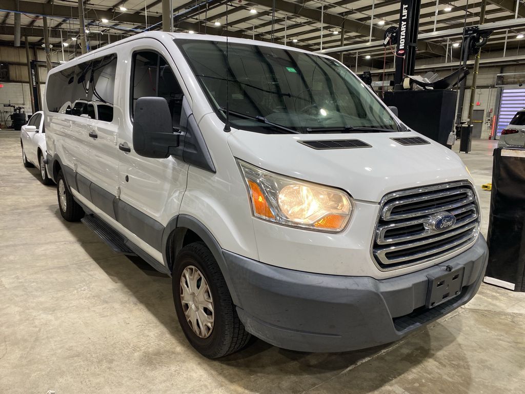 Oxford White 2016 Ford Transit Passenger Van Rear-Wheel Drive 6-Speed Automatic Overdrive