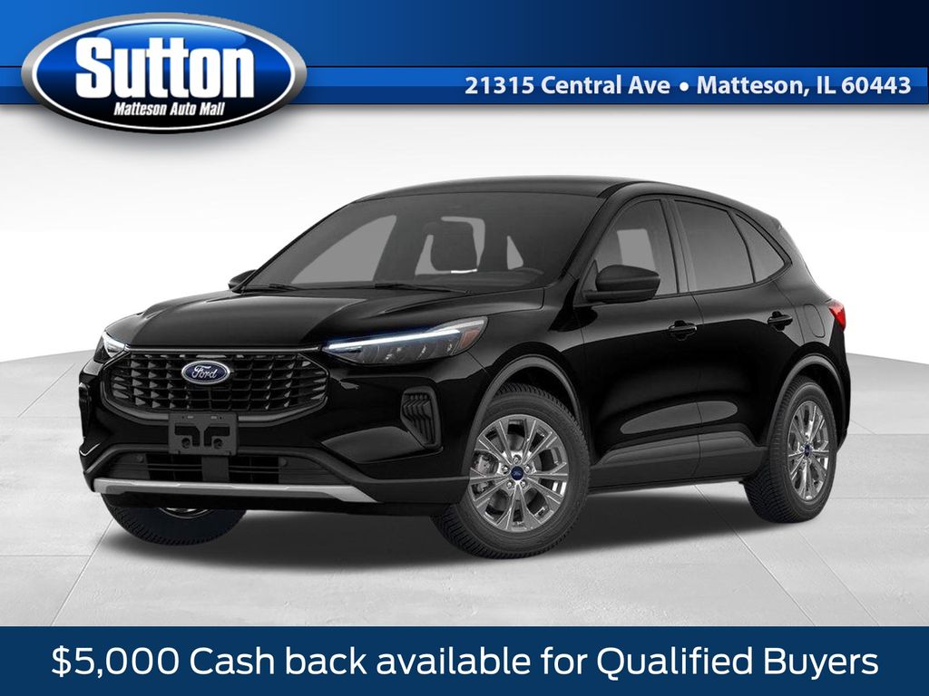 Black Metallic 2026 Ford Escape SUV / Crossover All-Wheel Drive 8-Speed Automatic