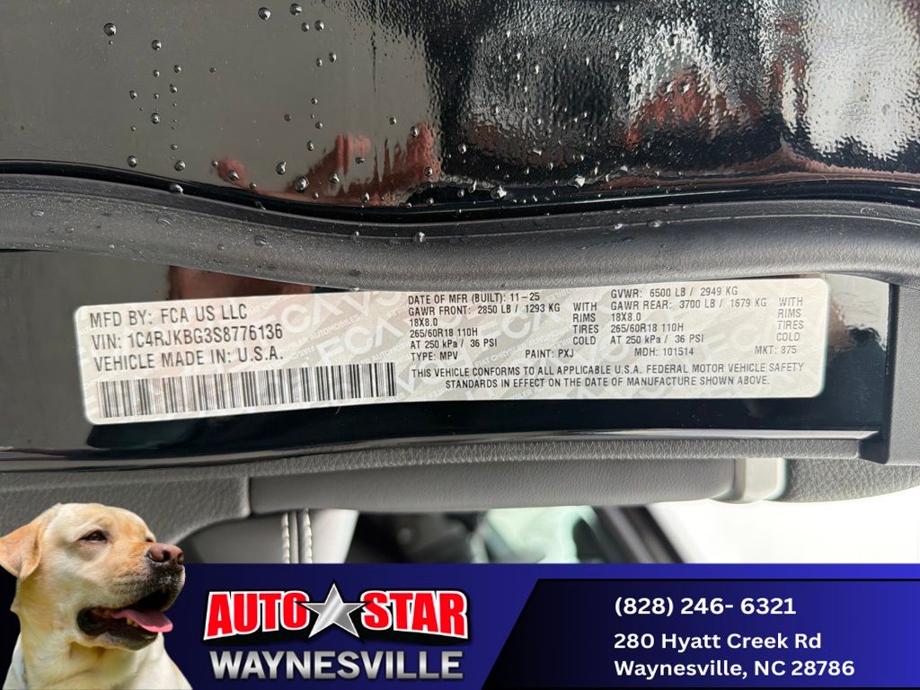 new 2025 Jeep Grand Cherokee L car, priced at $48,324