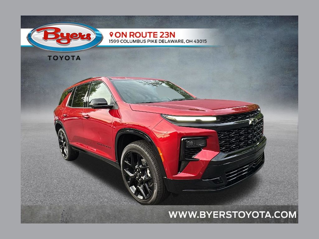 Radiant Red Tintcoat 2026 Chevrolet Traverse SUV / Crossover Four-Wheel Drive 8-Speed Automatic