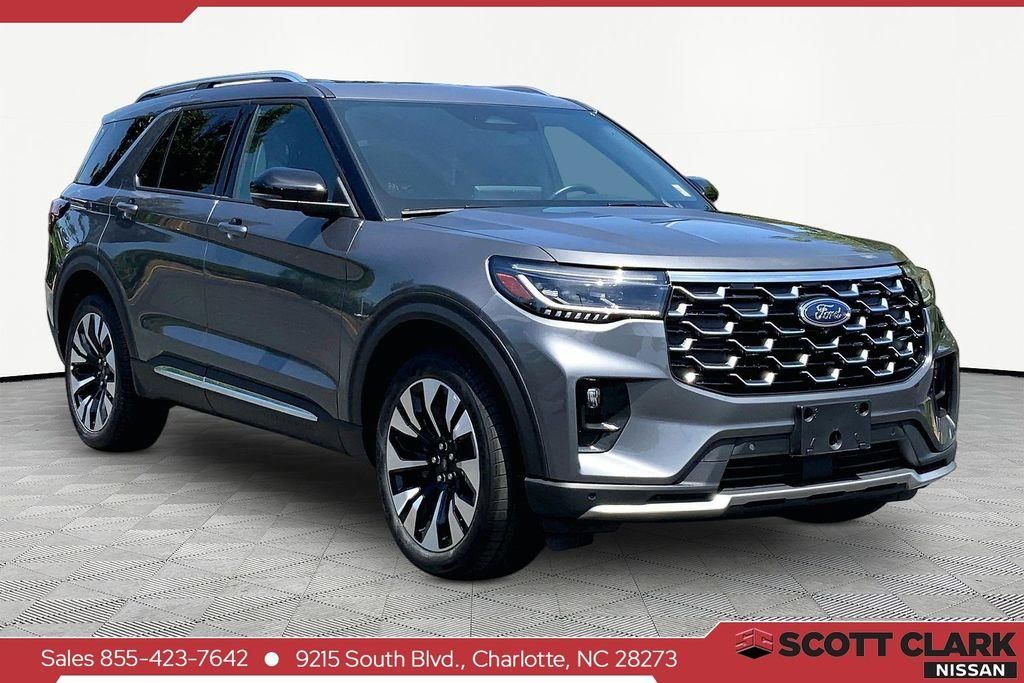 Gray 2025 Ford Explorer SUV / Crossover All-Wheel Drive Automatic