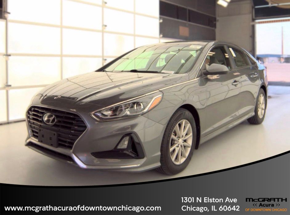 Machine Gray 2019 Hyundai Sonata Sedan Front-Wheel Drive 6-Speed Automatic