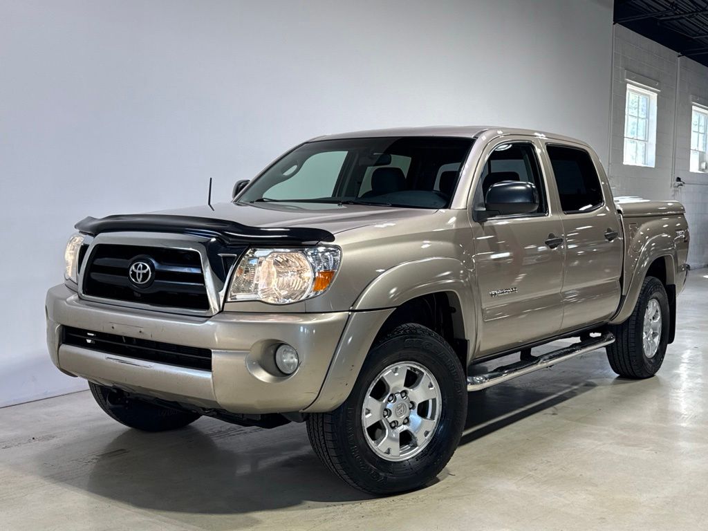 Desert Sand Mica 2007 Toyota Tacoma Pickup Truck Four-Wheel Drive 5-Speed Automatic Overdrive