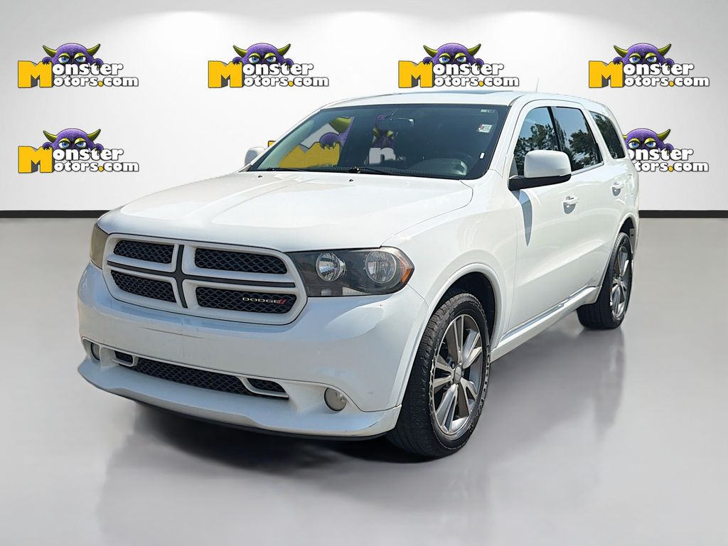 Bright White Clearcoat 2013 Dodge Durango SUV / Crossover All-Wheel Drive 5-Speed Automatic