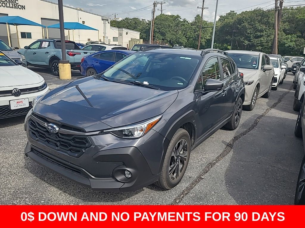 Magnetite Gray Metallic 2025 Subaru Crosstrek Premium AWD SUV / Crossover All-Wheel Drive Continuously Variable Transmission