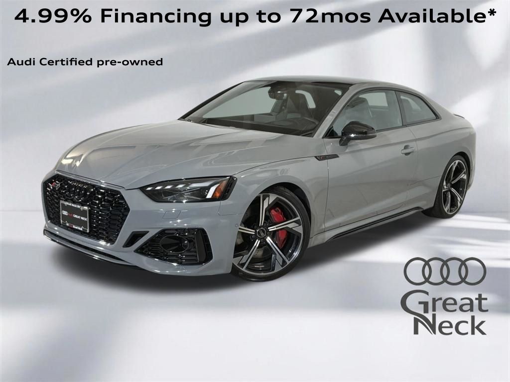 Nardo Gray 2023 Audi RS 5 2.9T quattro AWD Coupe All-Wheel Drive 8-Speed Automatic