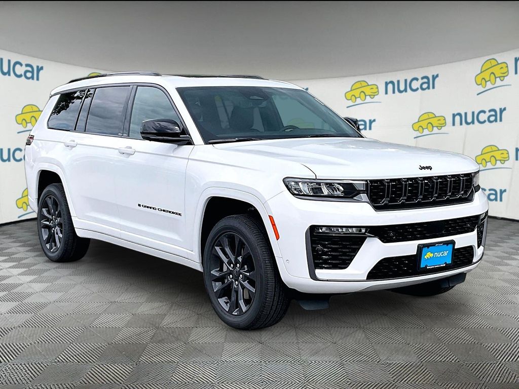 White 2026 Jeep Grand Cherokee L SUV / Crossover Four-Wheel Drive 8-Speed Automatic