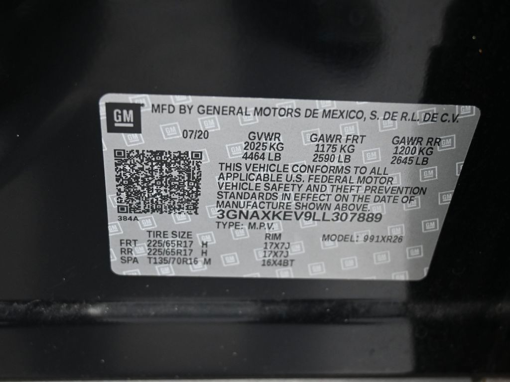 Used 2020 Mosaic Black Metallic Chevrolet LT image 27