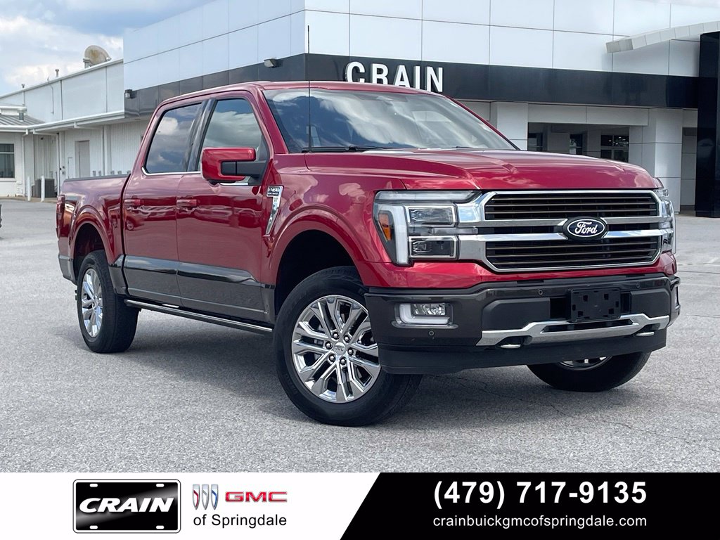 Brown 2024 Ford F-150 Pickup Truck Four-Wheel Drive Automatic