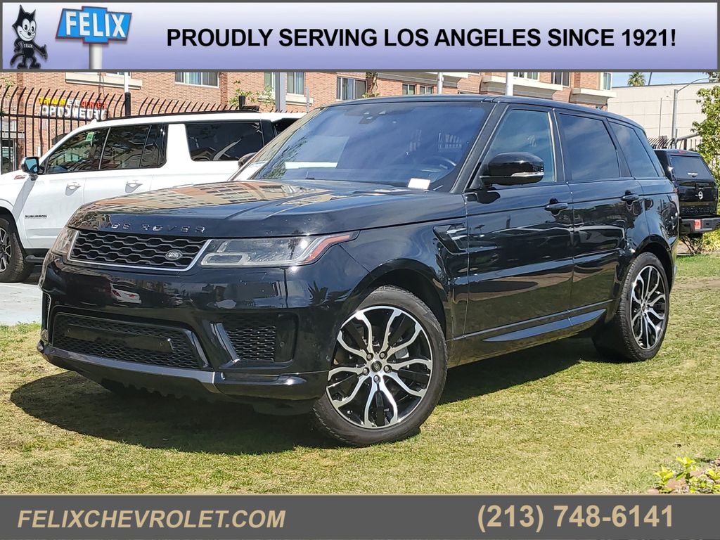 Santorini Black Metallic 2020 Land Rover Range Rover Sport HSE 4WD SUV / Crossover All-Wheel Drive 8-Speed Automatic
