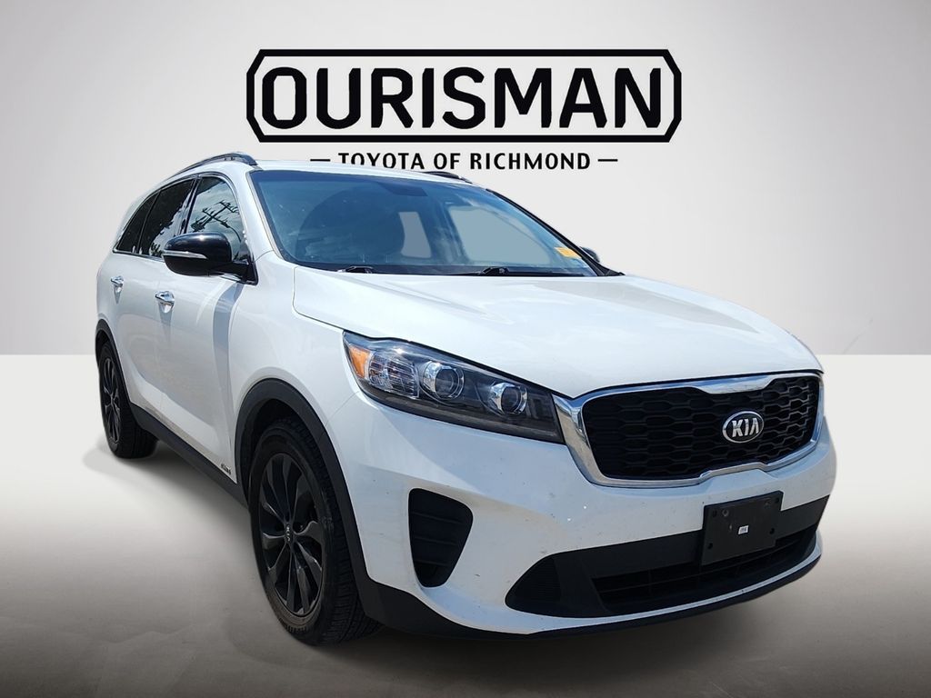 Snow White Pearl 2019 Kia Sorento S V6 AWD SUV / Crossover All-Wheel Drive 8-Speed Automatic