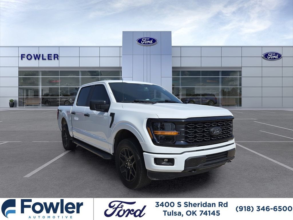 Oxford White 2024 Ford F-150 Pickup Truck Four-Wheel Drive Automatic
