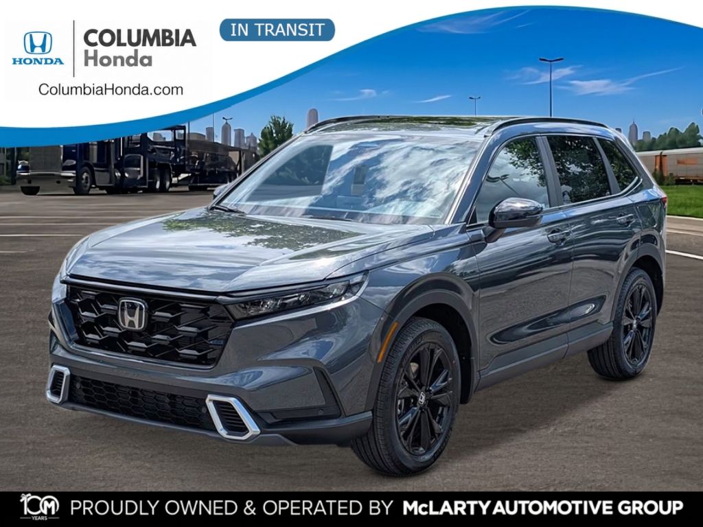 Meteorite Gray Metallic 2026 Honda CR-V Hybrid SUV / Crossover All-Wheel Drive Continuously Variable Transmission