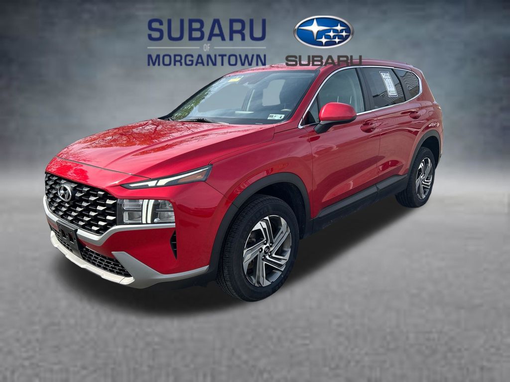 Calypso Red 2022 Hyundai Santa Fe SE AWD SUV / Crossover All-Wheel Drive 8-Speed Automatic