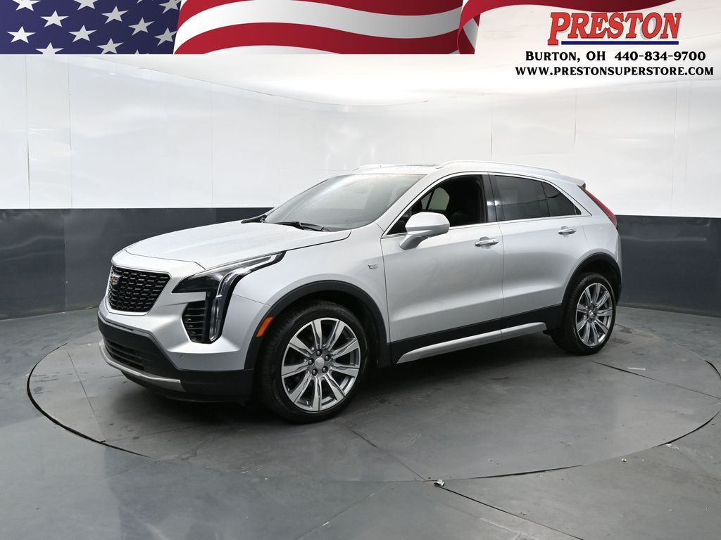 Radiant Silver Metallic 2020 Cadillac XT4 Premium Luxury AWD SUV / Crossover Four-Wheel Drive 9-Speed Automatic
