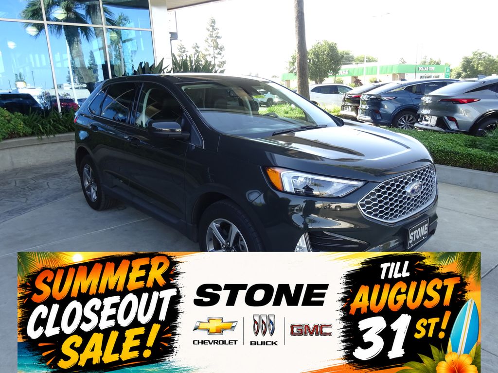 Forged Green Metallic 2023 Ford Edge SUV / Crossover All-Wheel Drive 8-Speed Automatic