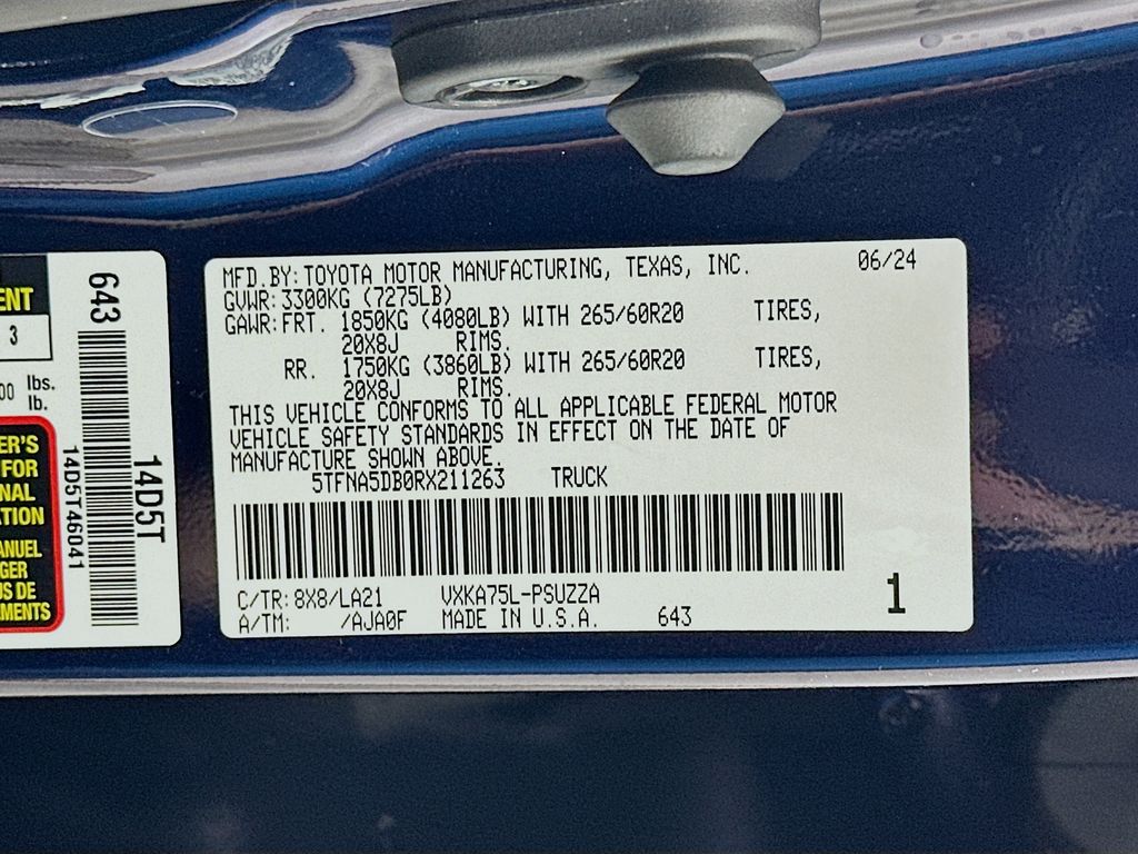 2024 Toyota Tundra Platinum 32
