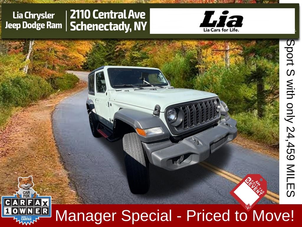 Earl Clearcoat 2024 Jeep Wrangler SUV / Crossover Four-Wheel Drive 8-Speed Automatic