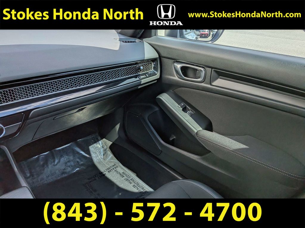 2024 Honda Civic Sport Gray at Stokes Honda North