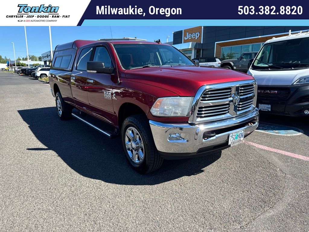 Deep Cherry Red Crystal Pearlcoat 2015 RAM 2500 Pickup Truck Four-Wheel Drive 6-Speed Automatic