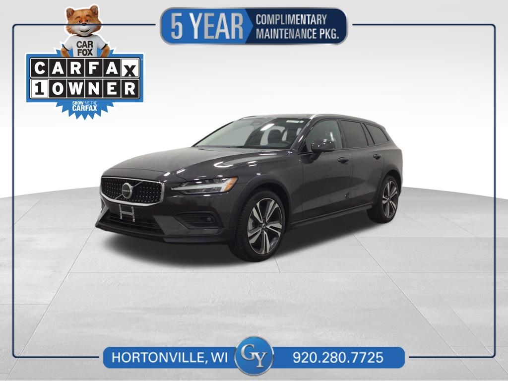 Black 2025 Volvo V60 Cross Country B5 Plus AWD Wagon All-Wheel Drive Automatic