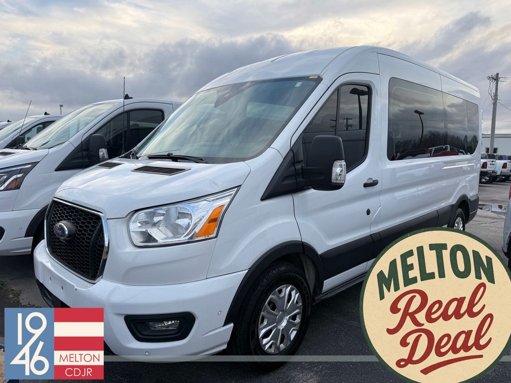 2021 Ford Transit Passenger 350 XLT Medium Roof LB RWD
